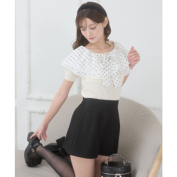 ハイウエストショートパンツ | MAJESTIC LEGON  | 詳細画像25 