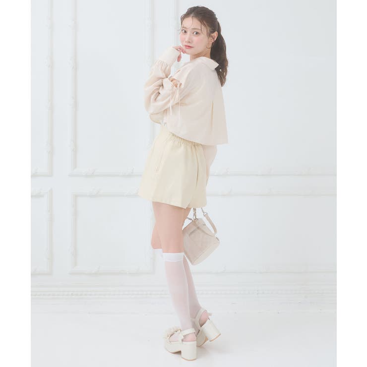 ハイウエストショートパンツ | MAJESTIC LEGON  | 詳細画像6 