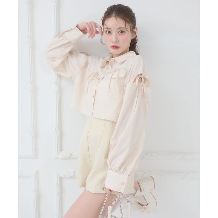 ハイウエストショートパンツ | MAJESTIC LEGON  | 詳細画像9 