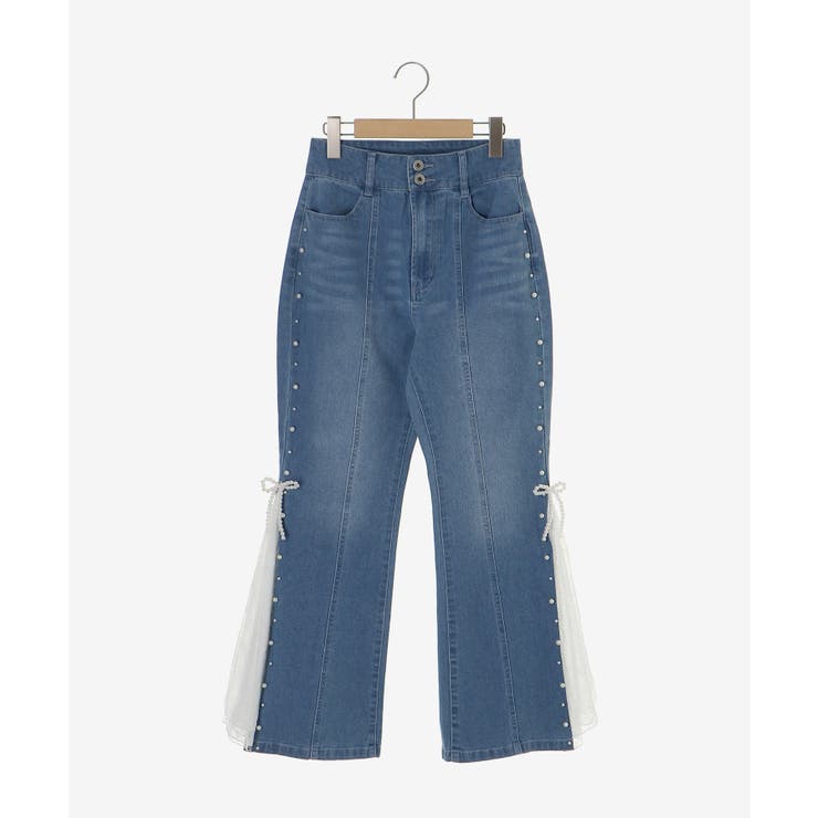 パール×レーススリットデニム | MAJESTIC LEGON  | 詳細画像23 