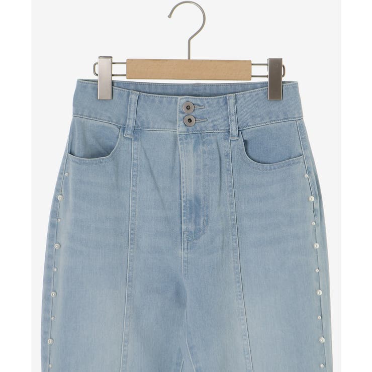 パール×レーススリットデニム | MAJESTIC LEGON  | 詳細画像25 