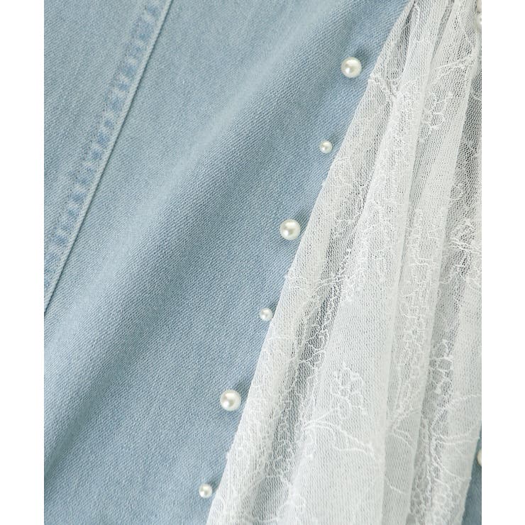 パール×レーススリットデニム | MAJESTIC LEGON  | 詳細画像32 