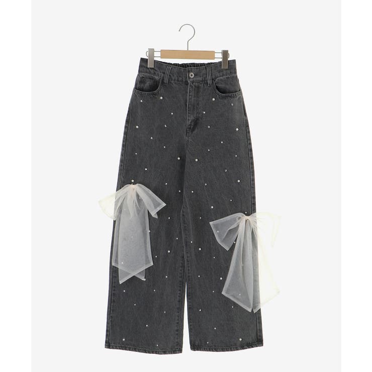 リボンブローチセットキラキラデニム | MAJESTIC LEGON  | 詳細画像16 