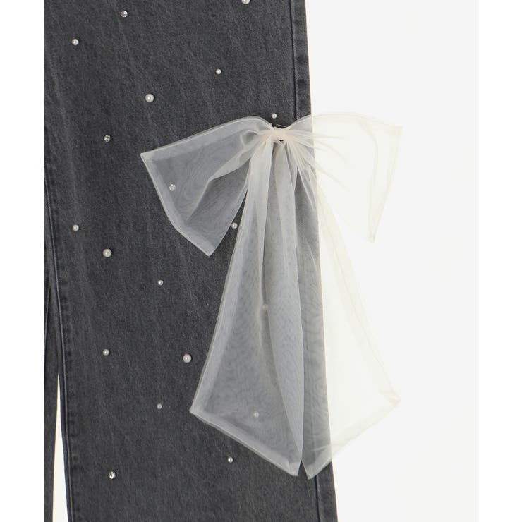 リボンブローチセットキラキラデニム | MAJESTIC LEGON  | 詳細画像24 