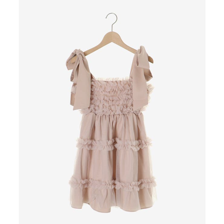 ∞フリルチュールミニワンピース | MAJESTIC LEGON  | 詳細画像46 