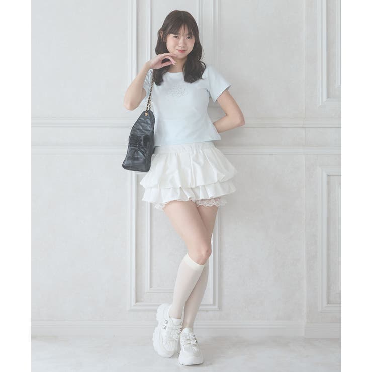 キラキラロゴ半袖Tシャツ | MAJESTIC LEGON  | 詳細画像7 