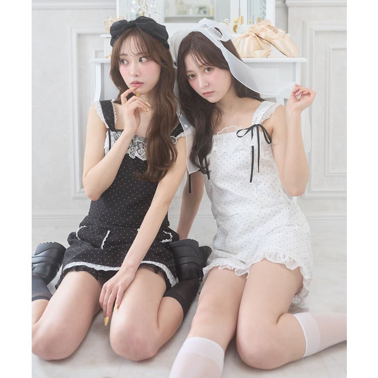 2wayレースフリルビスチェ | MAJESTIC LEGON  | 詳細画像19 