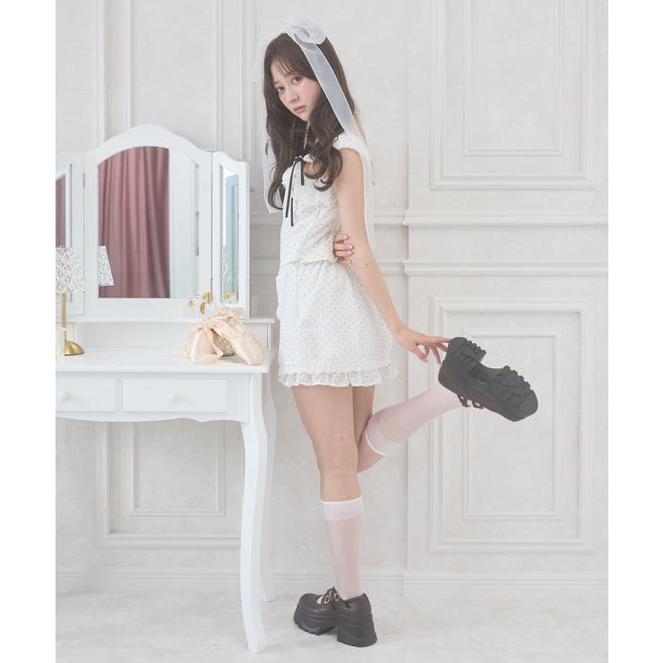 2wayレースフリルビスチェ | MAJESTIC LEGON  | 詳細画像3 