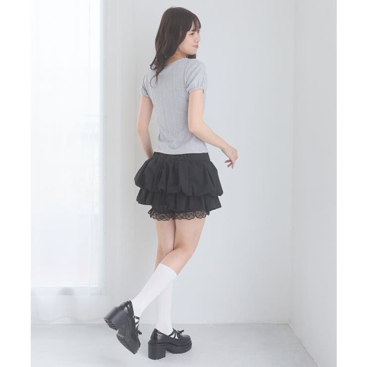裾レースバルーンミニスカパン | MAJESTIC LEGON  | 詳細画像15 