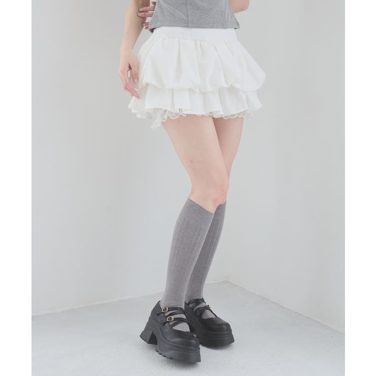 裾レースバルーンミニスカパン | MAJESTIC LEGON  | 詳細画像6 