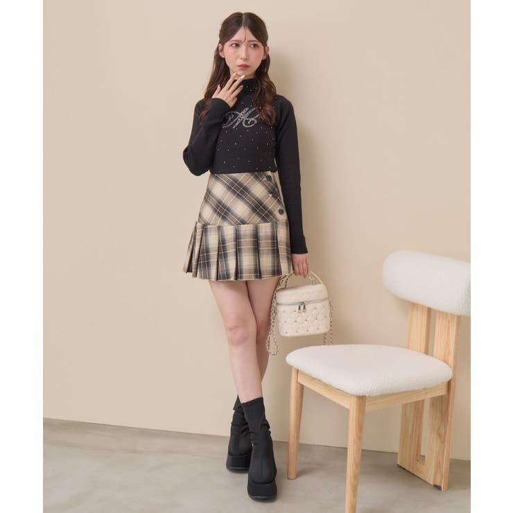 パールビジューキラキラニットトップス | MAJESTIC LEGON  | 詳細画像22 