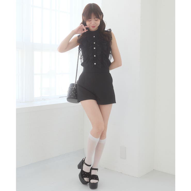 ハイウエストショートパンツ | MAJESTIC LEGON  | 詳細画像10 