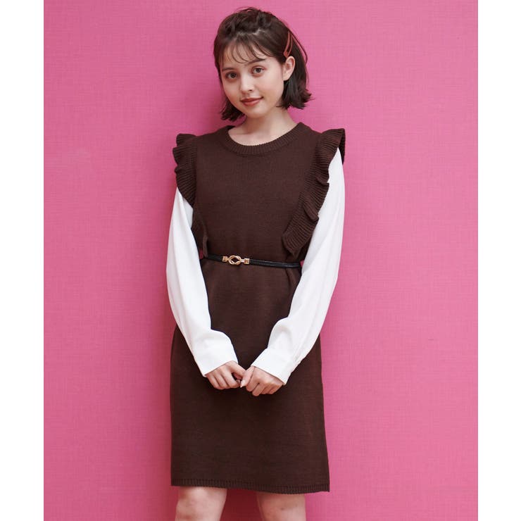ベルトセットフリルワンピ 品番 Ctyw Majestic Legon マジェスティックレゴン のレディースファッション通販 Shoplist ショップリスト