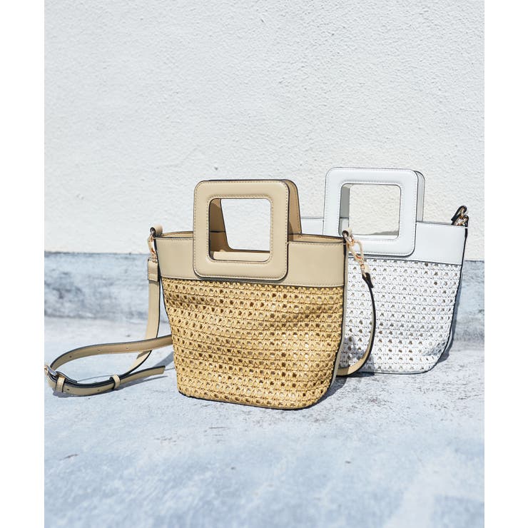 メッシュ編み2wayミニバッグ | MAJESTIC LEGON  | 詳細画像2 