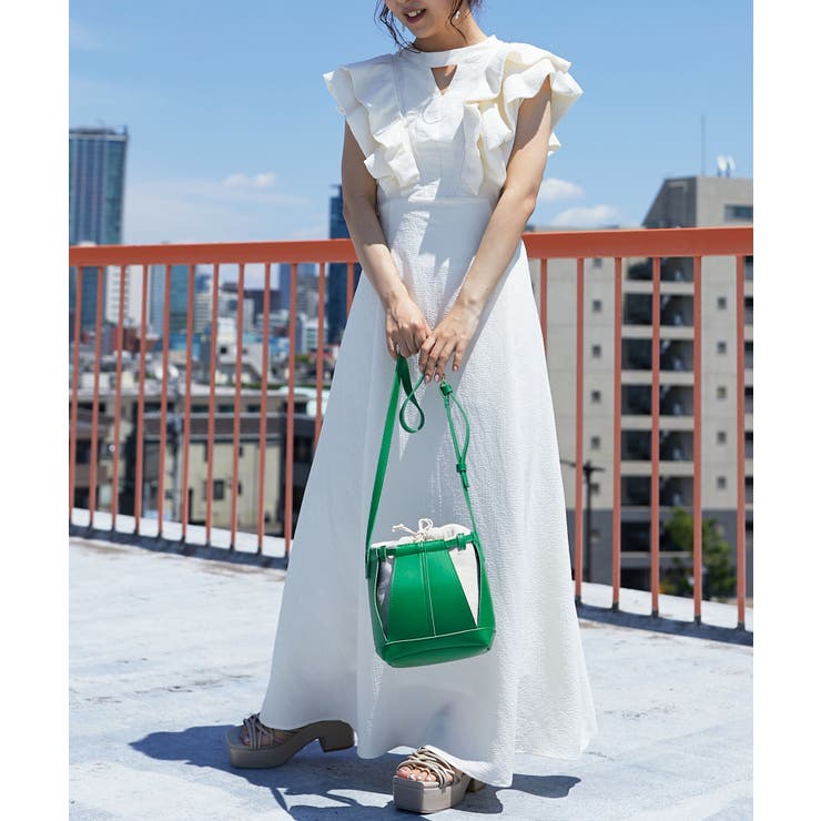 カッティングミニショルダーバッグ | MAJESTIC LEGON  | 詳細画像4 