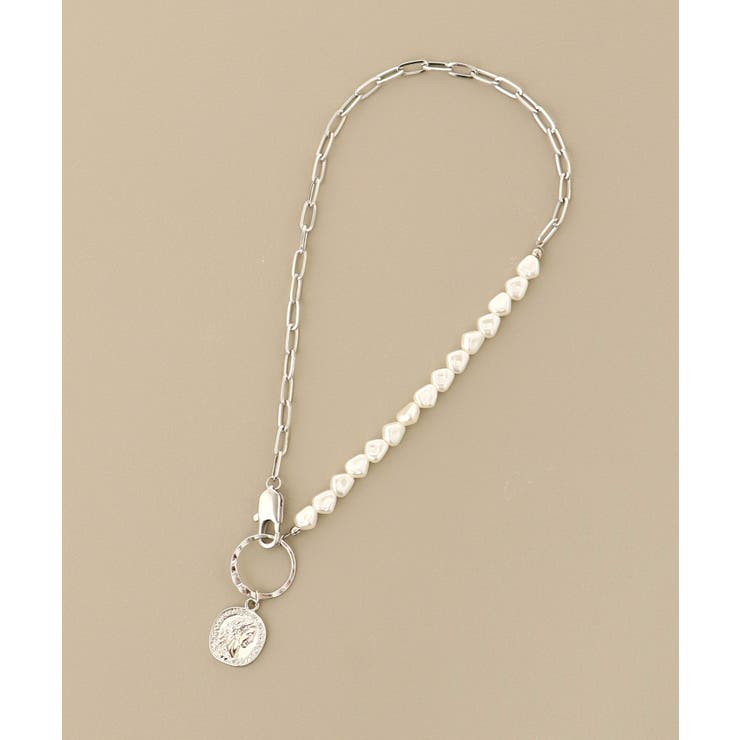 パール×チェーンネックレス | MAJESTIC LEGON  | 詳細画像7 