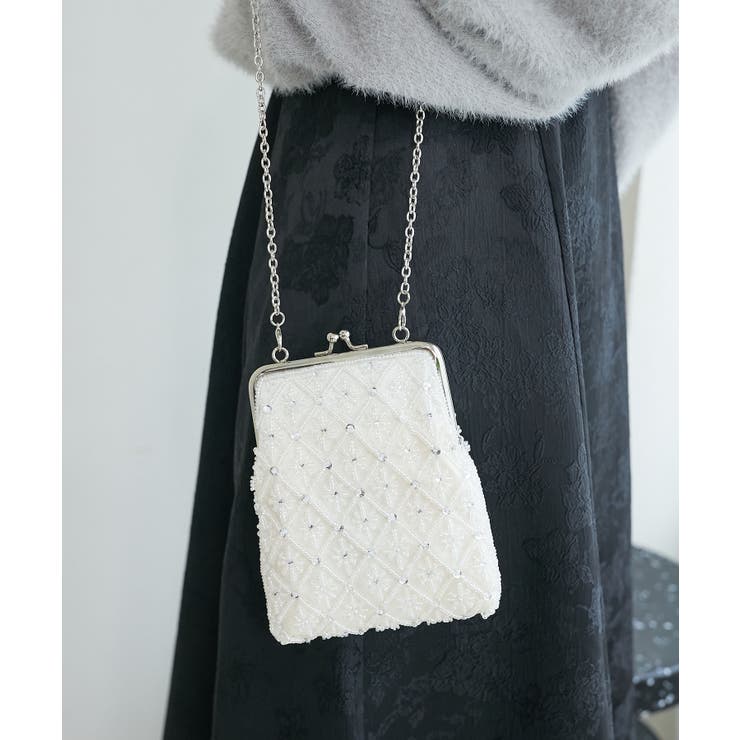 2WAYビーズ刺繍バッグ | MAJESTIC LEGON  | 詳細画像3 