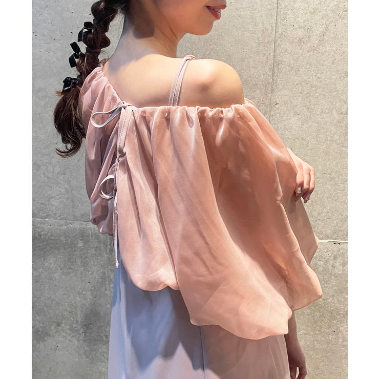2wayシフォンボレロセットドレス | MAJESTIC LEGON  | 詳細画像14 