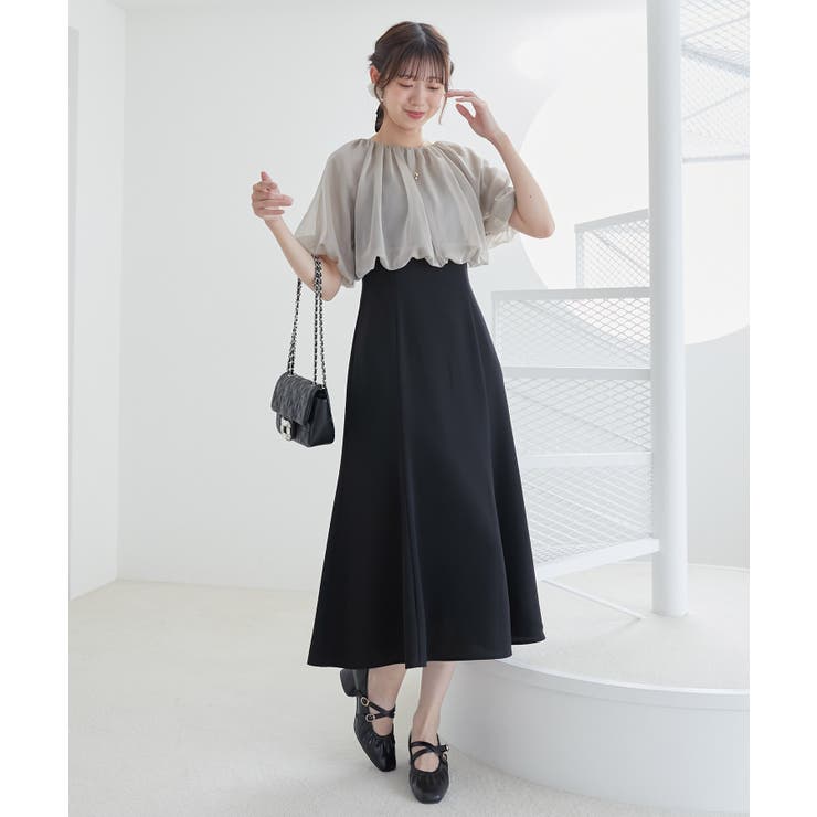 2wayシフォンボレロセットドレス | MAJESTIC LEGON  | 詳細画像22 