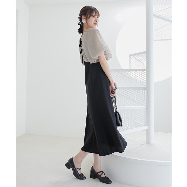 2wayシフォンボレロセットドレス | MAJESTIC LEGON  | 詳細画像23 