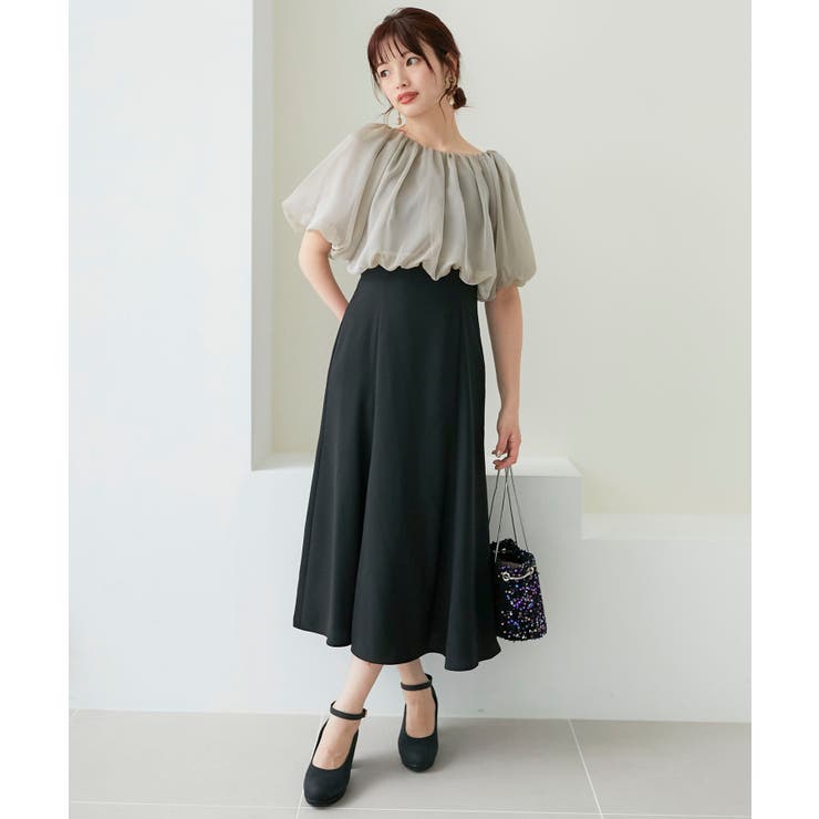 2wayシフォンボレロセットドレス | MAJESTIC LEGON  | 詳細画像26 
