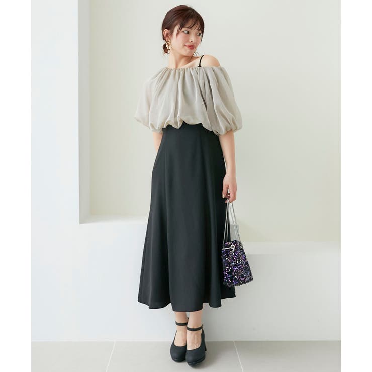2wayシフォンボレロセットドレス | MAJESTIC LEGON  | 詳細画像27 