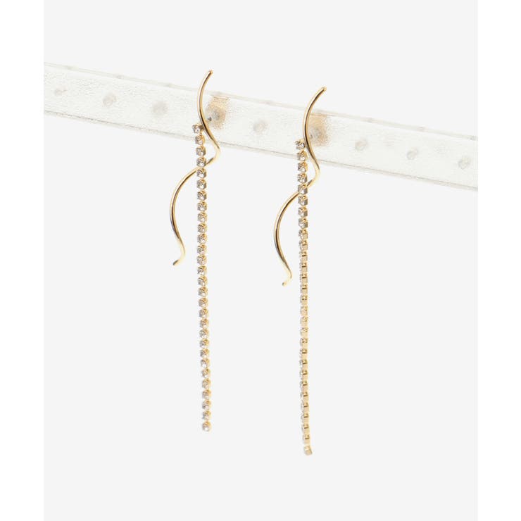 繊細ビジューピアス | MAJESTIC LEGON  | 詳細画像5 