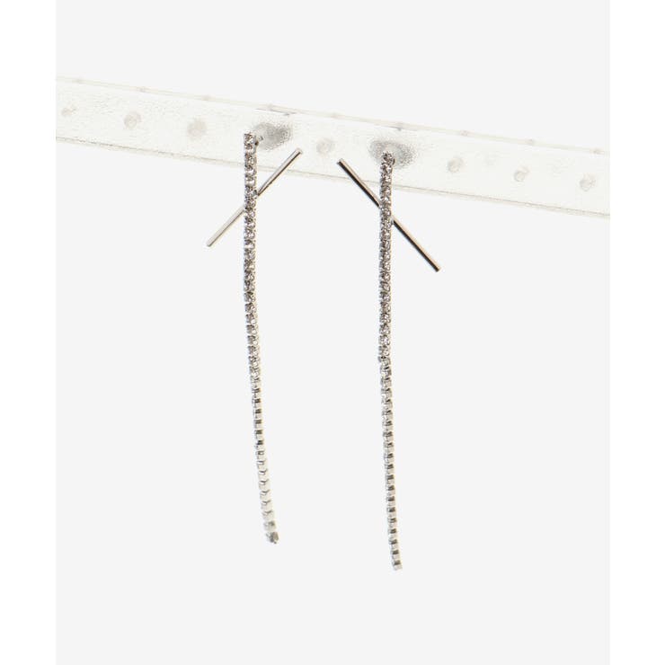 繊細ビジューピアス | MAJESTIC LEGON  | 詳細画像7 