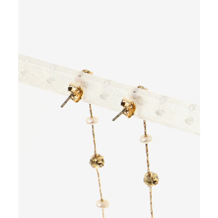 繊細ビジューピアス | MAJESTIC LEGON  | 詳細画像8 