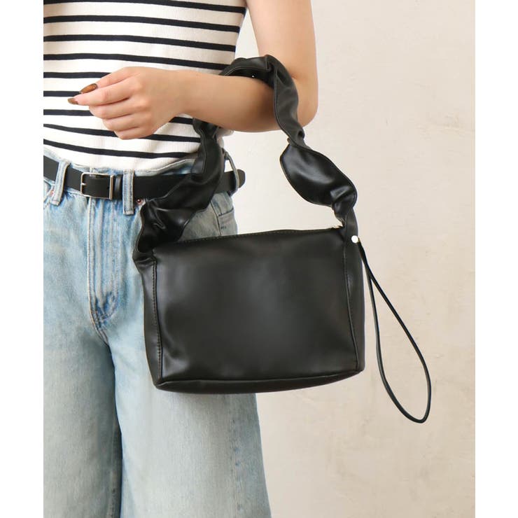 ギャザーハンドルスクエアバッグ | MAJESTIC LEGON  | 詳細画像10 