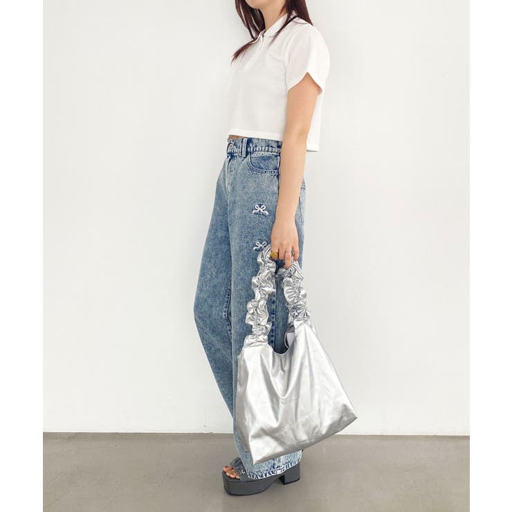 フリルハンドルトート | MAJESTIC LEGON  | 詳細画像5 