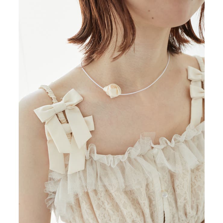 ガーリーモチーフチョーカー | MAJESTIC LEGON  | 詳細画像4 