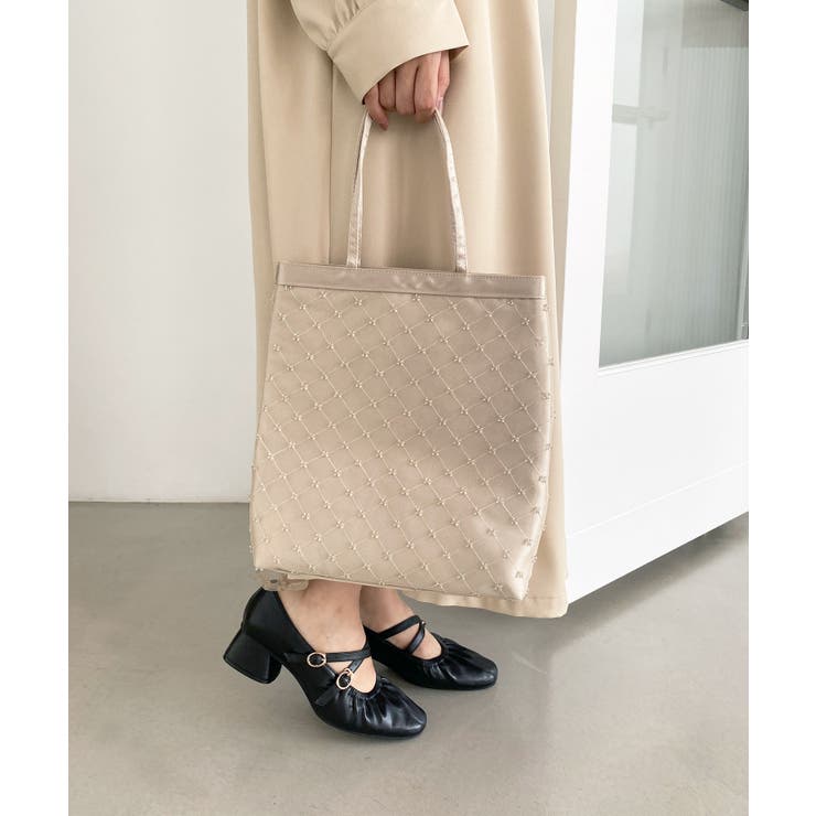 フラワービーズサブバッグ | MAJESTIC LEGON  | 詳細画像3 