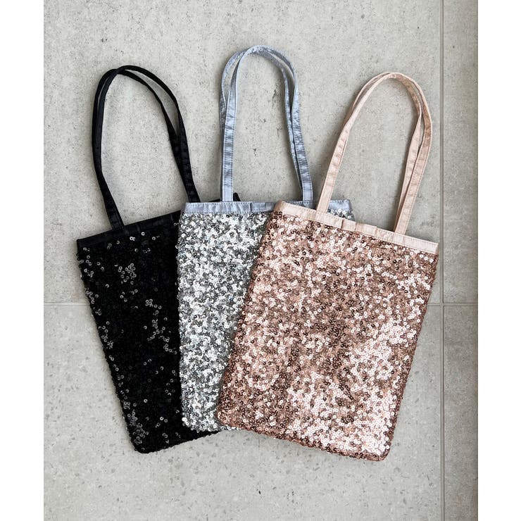 スパンコールサテントート | MAJESTIC LEGON  | 詳細画像2 