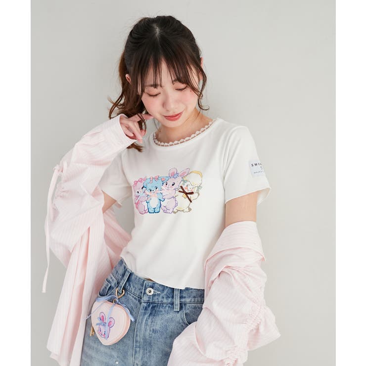 SWIMMERコラボ キャラTシャツ | MAJESTIC LEGON  | 詳細画像11 