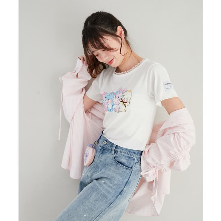 SWIMMERコラボ キャラTシャツ | MAJESTIC LEGON  | 詳細画像12 