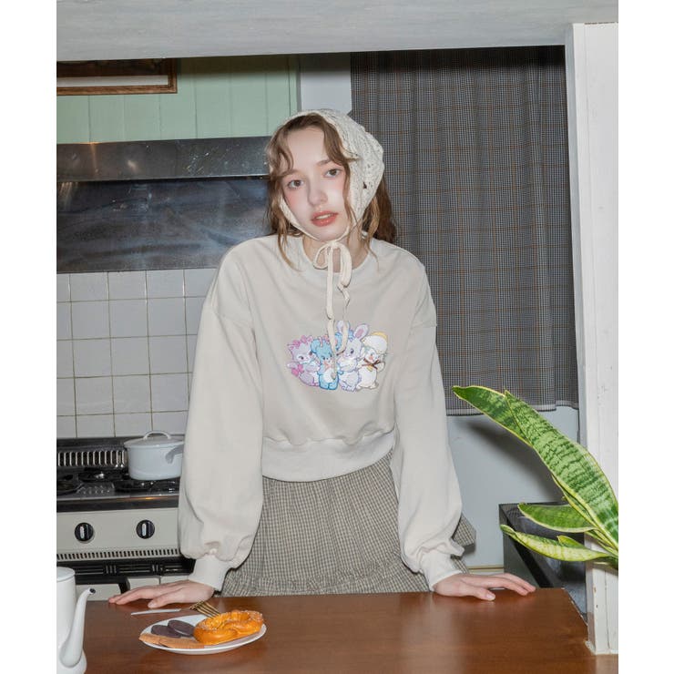 SWIMMERコラボ キャラスウェット | MAJESTIC LEGON  | 詳細画像7 