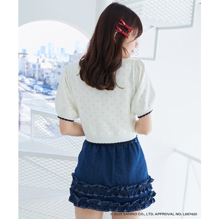 ハローキティ リボンニットカーデ | MAJESTIC LEGON  | 詳細画像21 