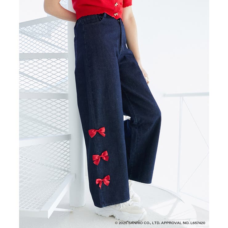 ハローキティ サイドリボンデニム | MAJESTIC LEGON  | 詳細画像12 