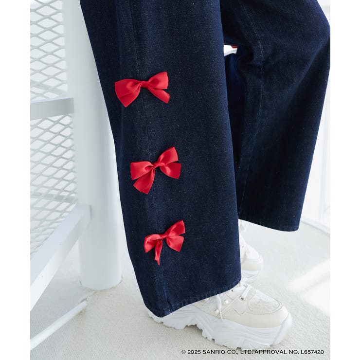 ハローキティ サイドリボンデニム | MAJESTIC LEGON  | 詳細画像14 