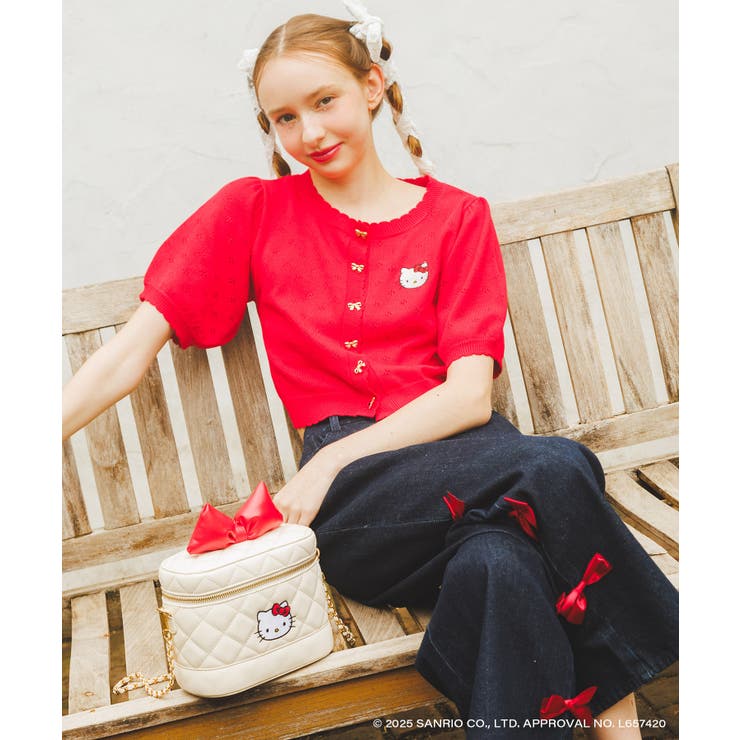 ハローキティ サイドリボンデニム | MAJESTIC LEGON  | 詳細画像5 