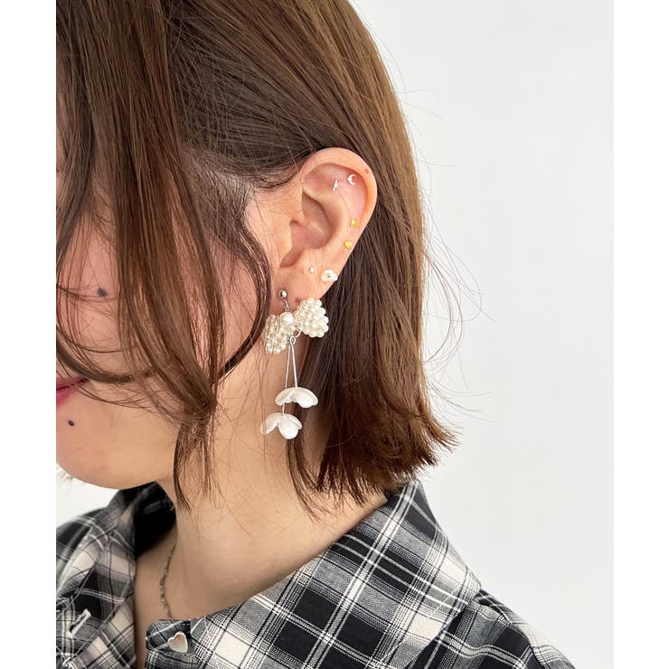 ガーリーモチーフイヤリング | MAJESTIC LEGON  | 詳細画像2 