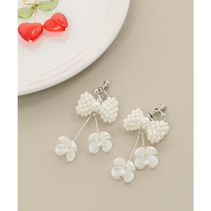 ガーリーモチーフイヤリング | MAJESTIC LEGON  | 詳細画像4 