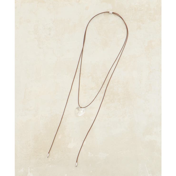 クリアハートコードネックレス | MAJESTIC LEGON  | 詳細画像5 