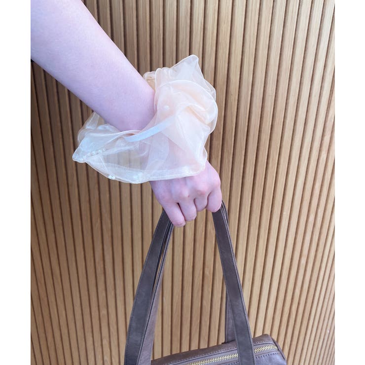 パールラッピングシュシュ | MAJESTIC LEGON  | 詳細画像3 