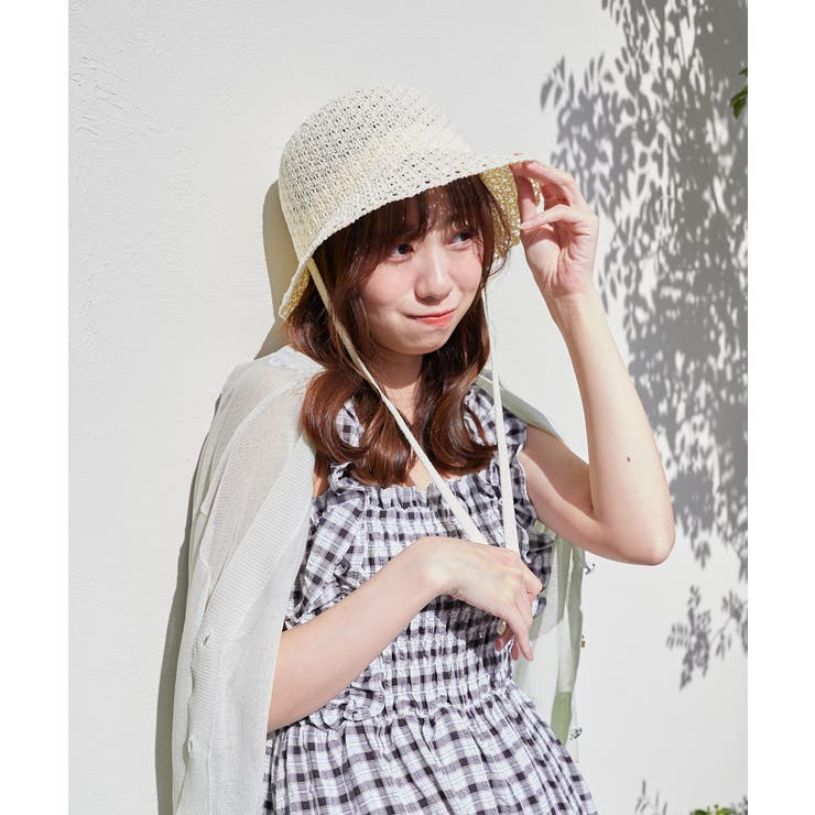 アイボリー | レース編みハット | MAJESTIC LEGON 