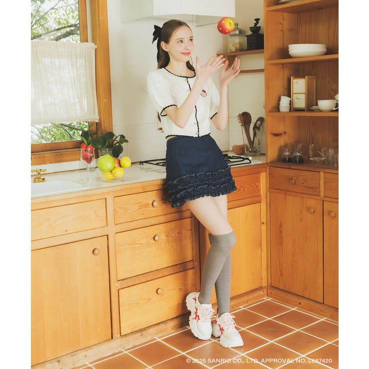 ハローキティ デコリボンスニーカー | MAJESTIC LEGON  | 詳細画像2 