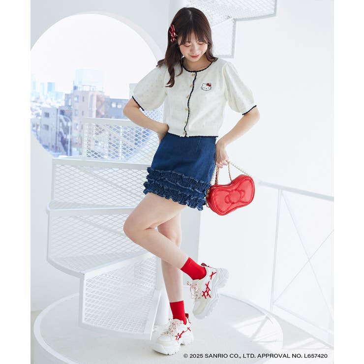 ハローキティ デコリボンスニーカー | MAJESTIC LEGON  | 詳細画像5 