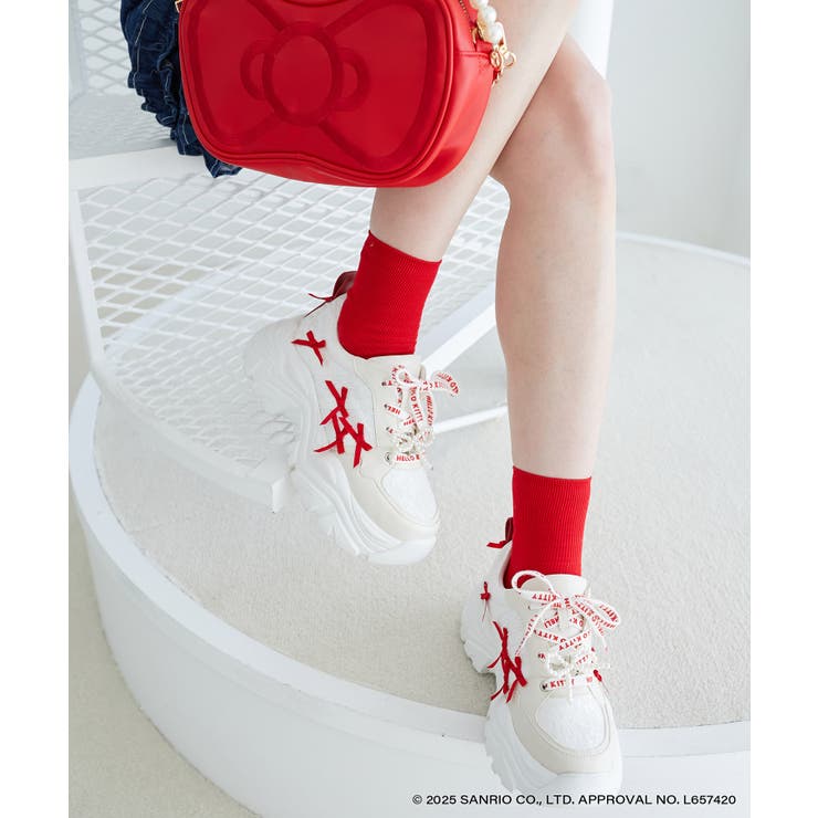 ハローキティ デコリボンスニーカー | MAJESTIC LEGON  | 詳細画像6 