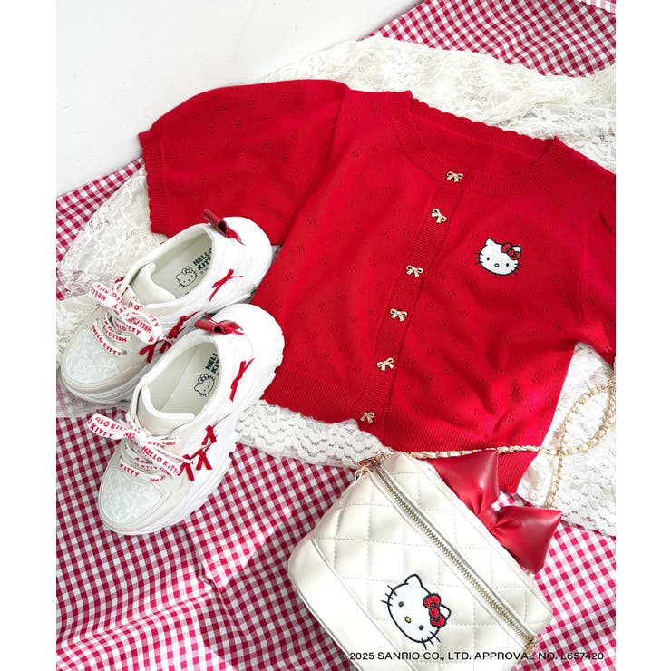 ハローキティ デコリボンスニーカー | MAJESTIC LEGON  | 詳細画像8 